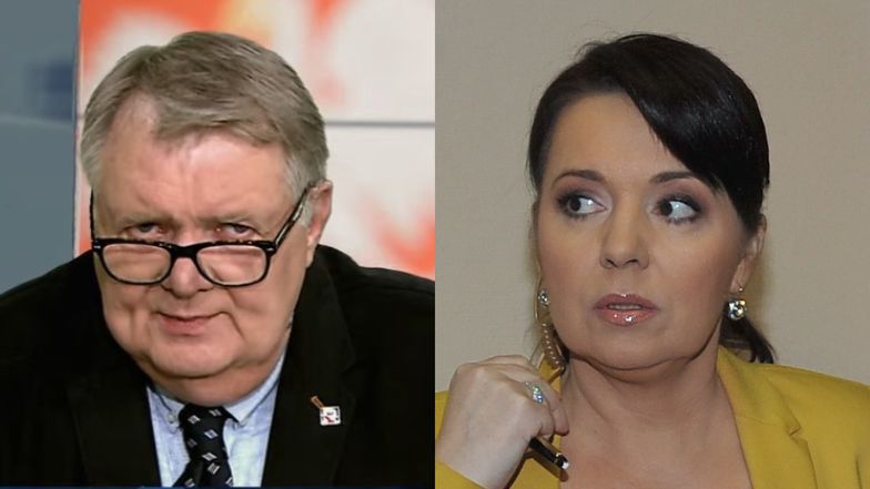 Prowadzący TV Republika zwrócił się na wizji do Danuty Holeckiej