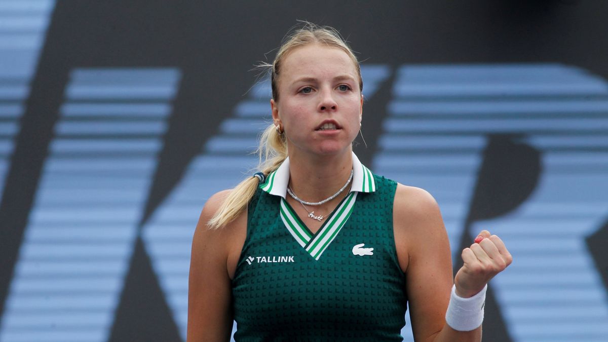 PAP/EPA / Francisco Guasco / Na zdjęciu: Anett Kontaveit