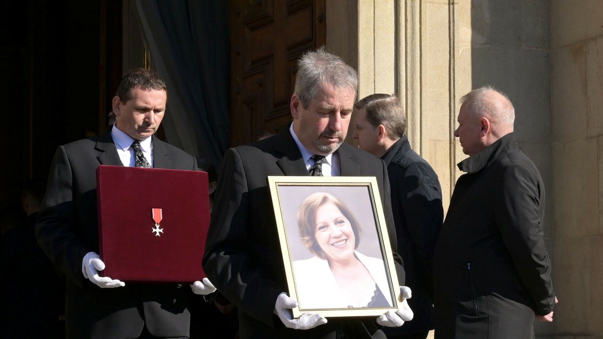 Pogrzeb Barbary Skrzypek.