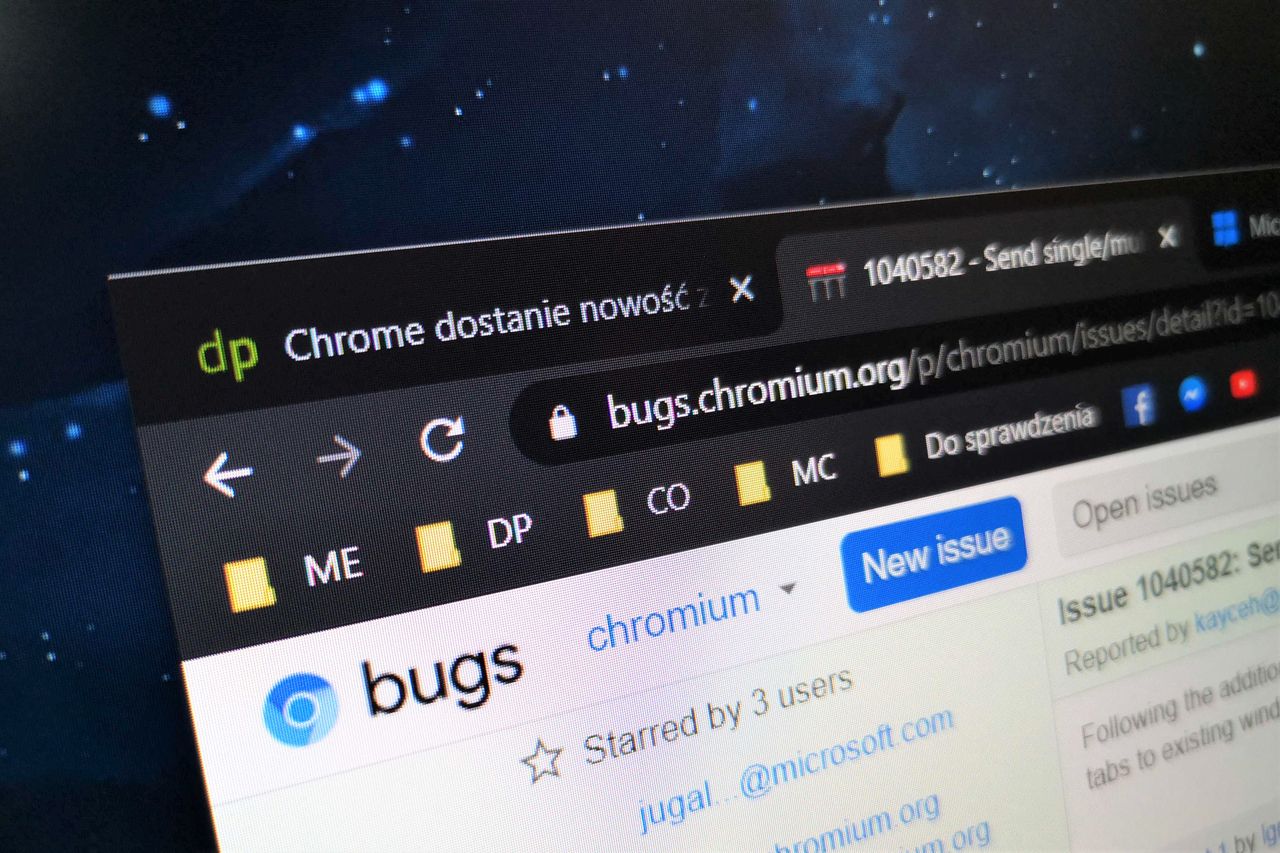 Google Chrome dostanie nowość, która ułatwi przenoszenie kart do okien, fot. Oskar Ziomek