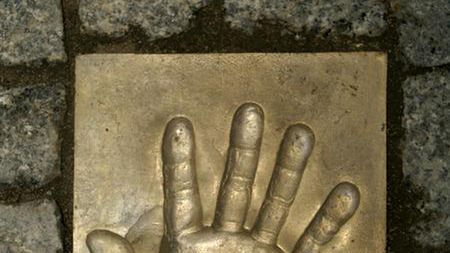 Odcisk dłoni Andrzeja Bartkowiaka