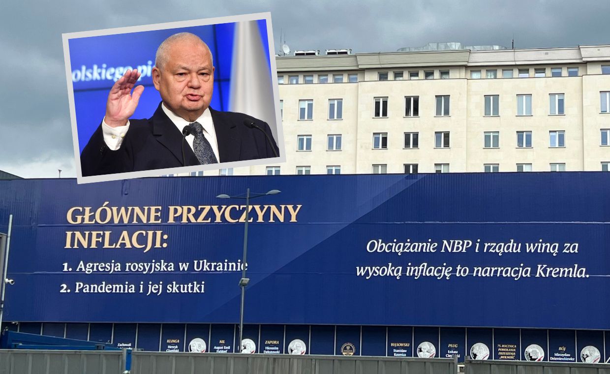 To dzieje się naprawdę. NBP zaskoczył nowym banerem