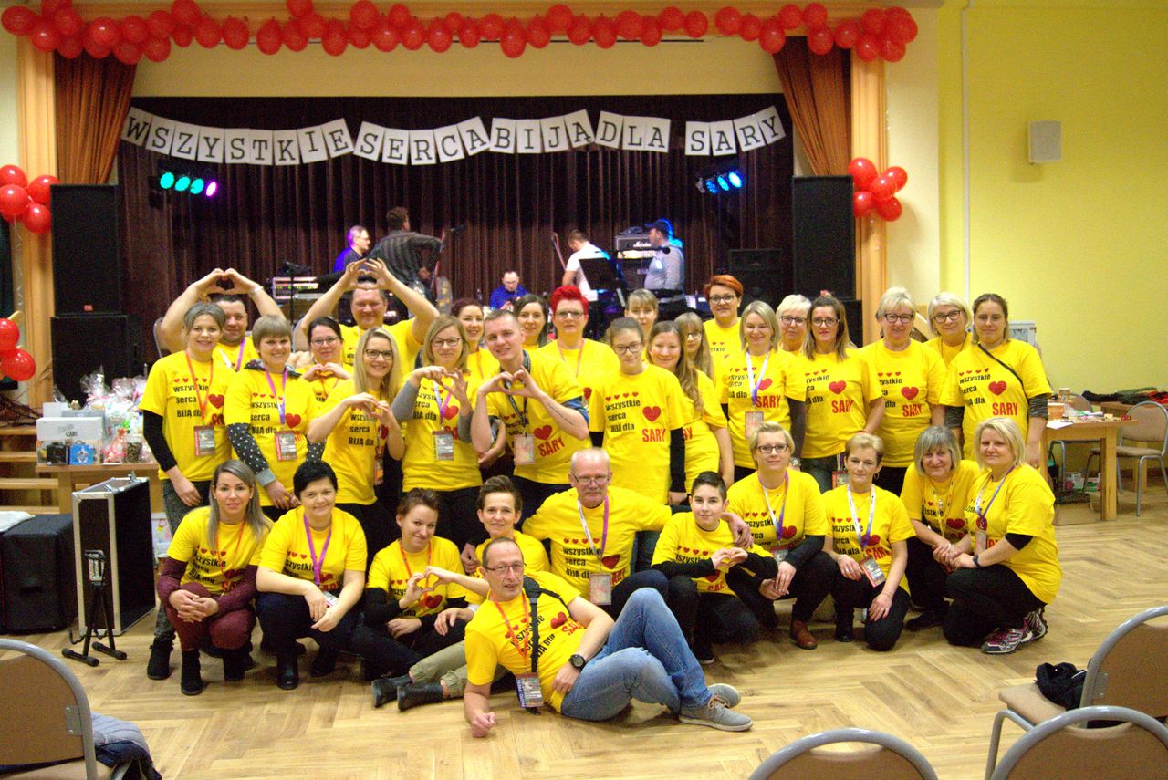 Wszystkie serca dla małej Sary