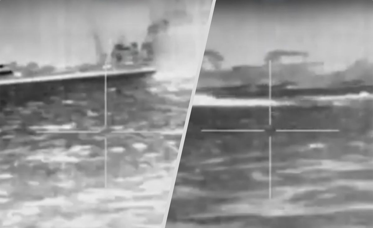  Wywiad wojskowy HUR: zniszczyliśmy kolejny rosyjski okręt na Morzu Czarnym 