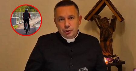 Znany ksiądz atakuje rowerzystów. "Bezczelność"