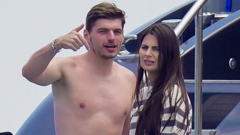 Max Verstappen relaksuje się na jachcie w Saint-Tropez. Towarzyszyła mu starsza o 9 lat ukochana