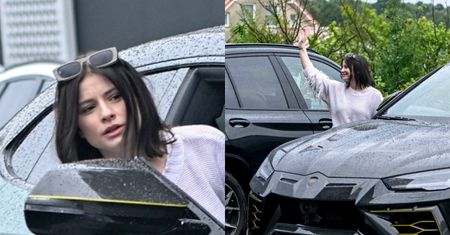 Joanna Jarmołowicz z koleżanką wożą się po mieście nowym Lamborghini Urus. Luksusowo? (ZDJĘCIA)
