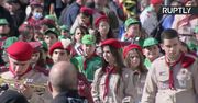 Prawosławne Święta Bożego Narodzenia. Msza wigilijna w Bazylice Narodzenia Pańskiego w Betlejem