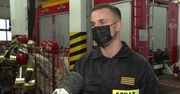 Strażak oddał dzieciom i ich babci maskę tlenową podczas akcji. Naraził siebie, by ratować innych