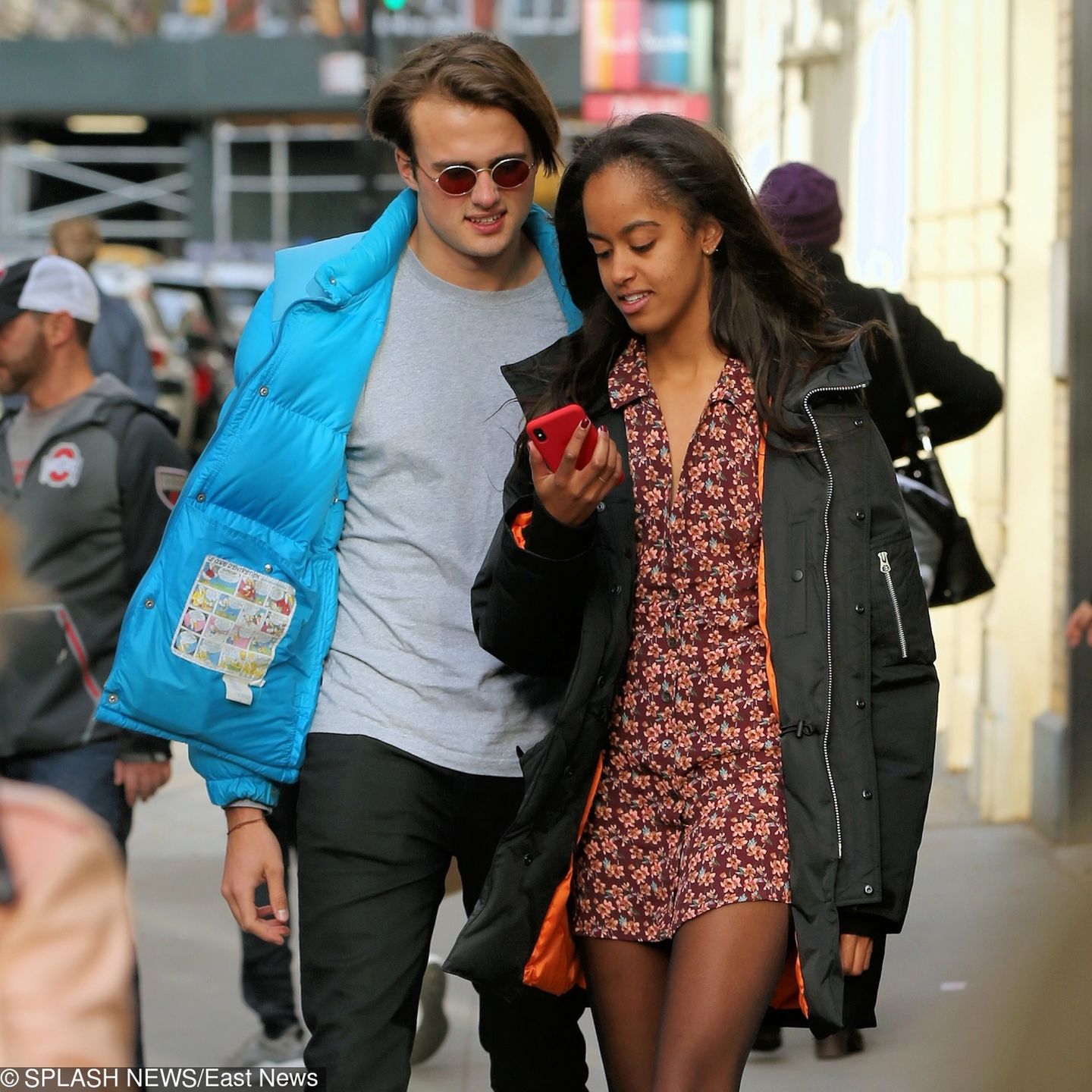Rory Farquharson i Malia Obama na randce