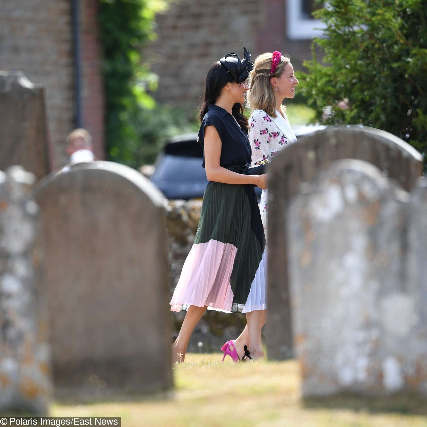Meghan Markle w dniu urodzin bawiła się na ślubie Charlie van Straubenzee