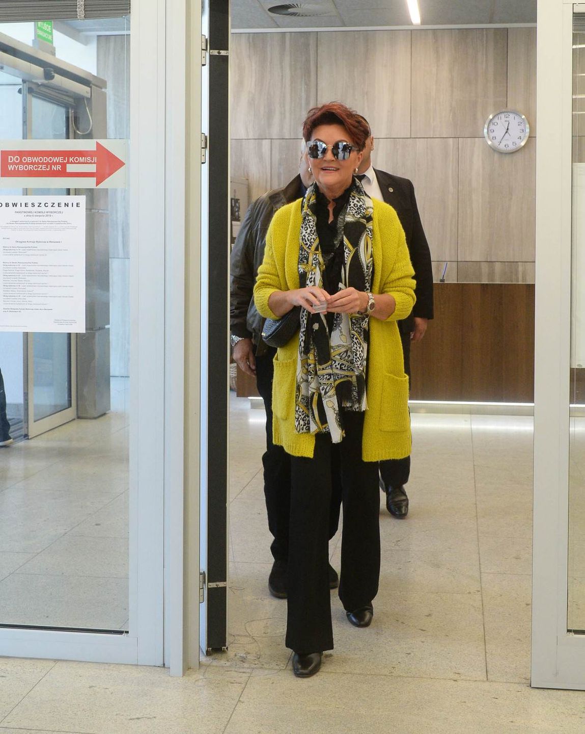 Jolanta Kwaśniewska z mężem – wybory parlamentarne 2019