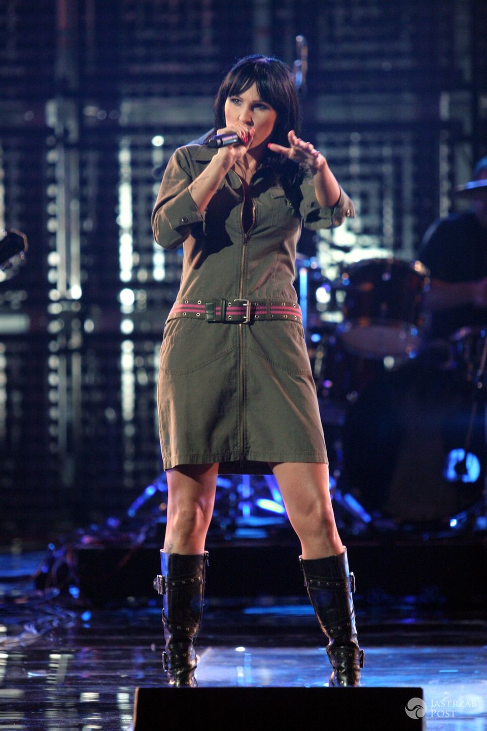 Agnieszka Chylińska na Sopot Festival w 2005 roku (fot. AKPA)