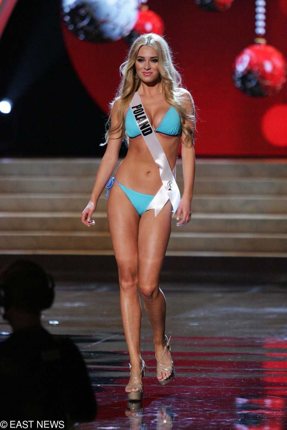 Marcelina Zawadzka w bikini na Miss Unvierse 2012