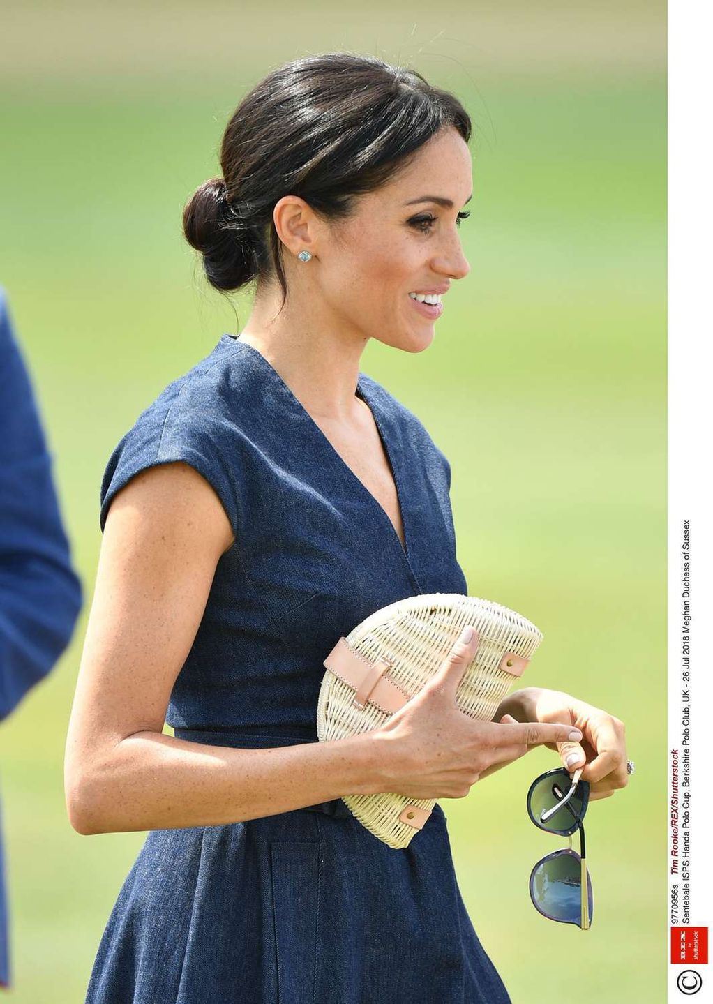 Meghan Markle i książę Harry na meczu polo