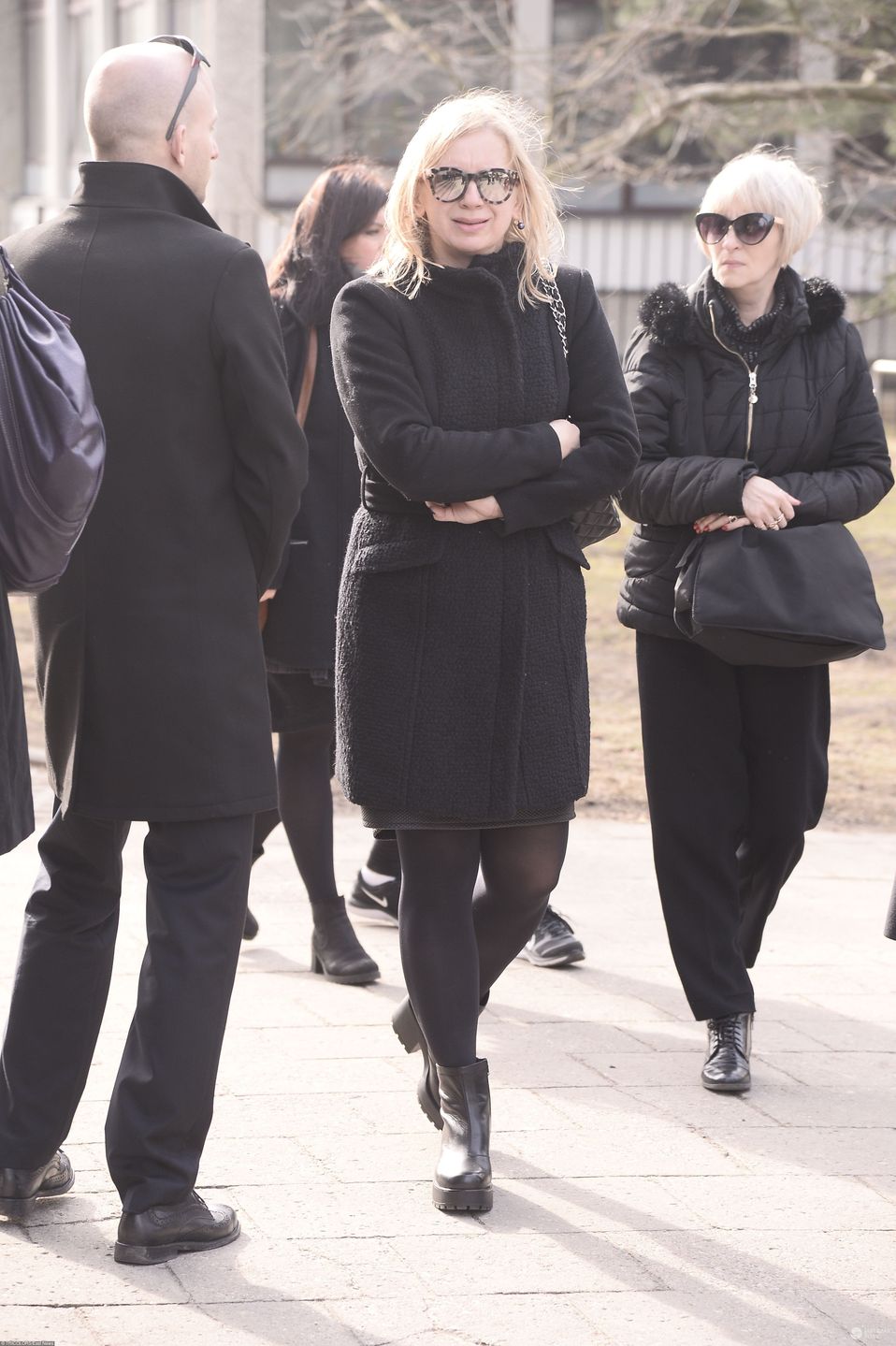 Marzena Rogalska - pogrzeb Danuty Szaflarskiej