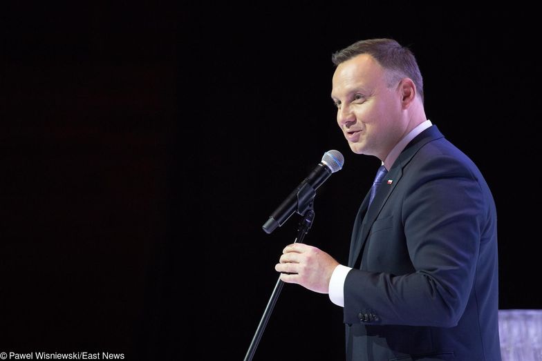 - Ja jestem tutaj pierwszy - podkreślił Andrzej Duda.
