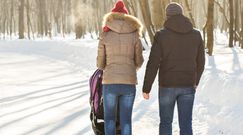 Spacery z dzieckiem podczas mrozu