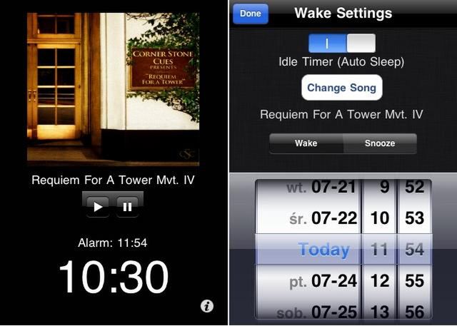 Wake Tunes - (nie)zwykły budzik dla iPhone'a