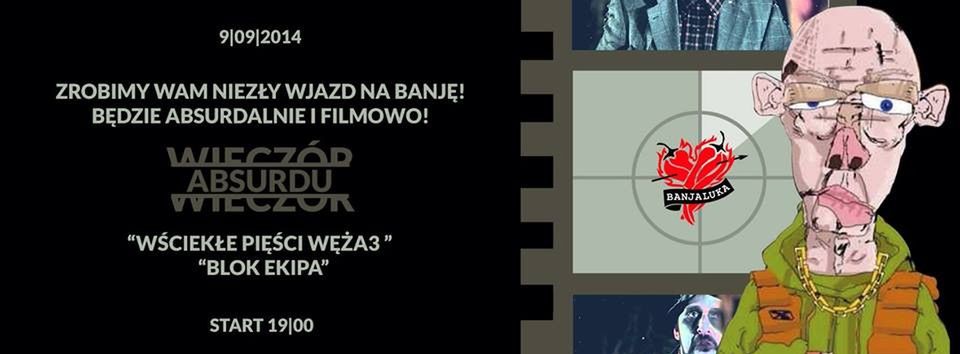 Za darmo: maraton filmowy "Wieczór Absurdu"