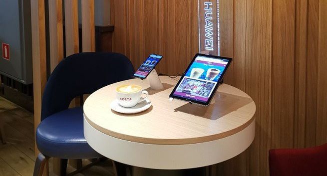 Huawei zaczyna współpracę z Costa Coffee