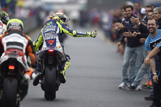 Valentino Rossi miał w Japonii powody do zadowolenia