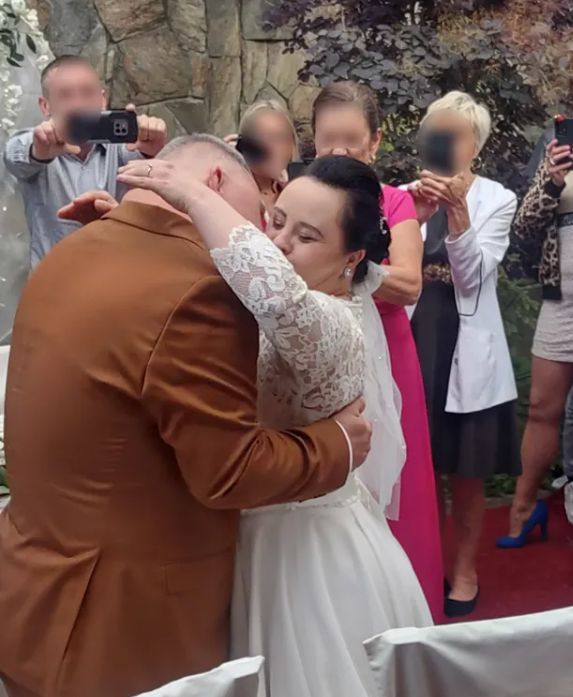 Daria i Przemek w dniu ślubu 