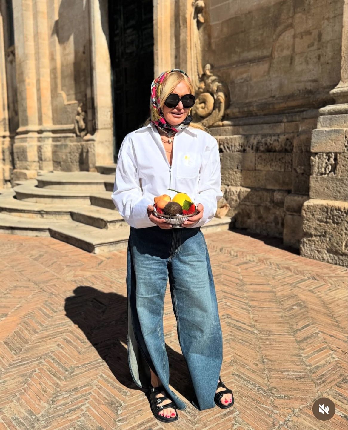 Monika Olejnik ze święconką 
