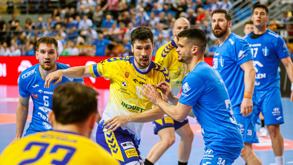 Materiały prasowe / Orlen Superliga / Mecz pomiędzy Orlen Wisłą Płock i Industrią Kielce