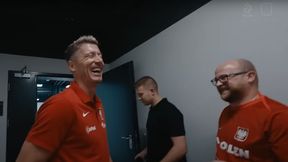 Po żarcie Urbana Lewandowski wybuchnął śmiechem. Nagranie już w sieci