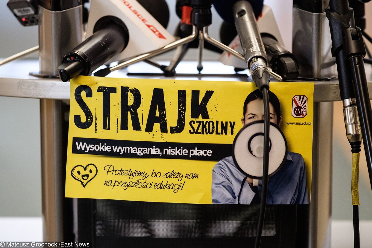 Strajk nauczycieli. W Warszawie powstanie sztab kryzysowy ze względu na zapowiadany strajk nauczycieli