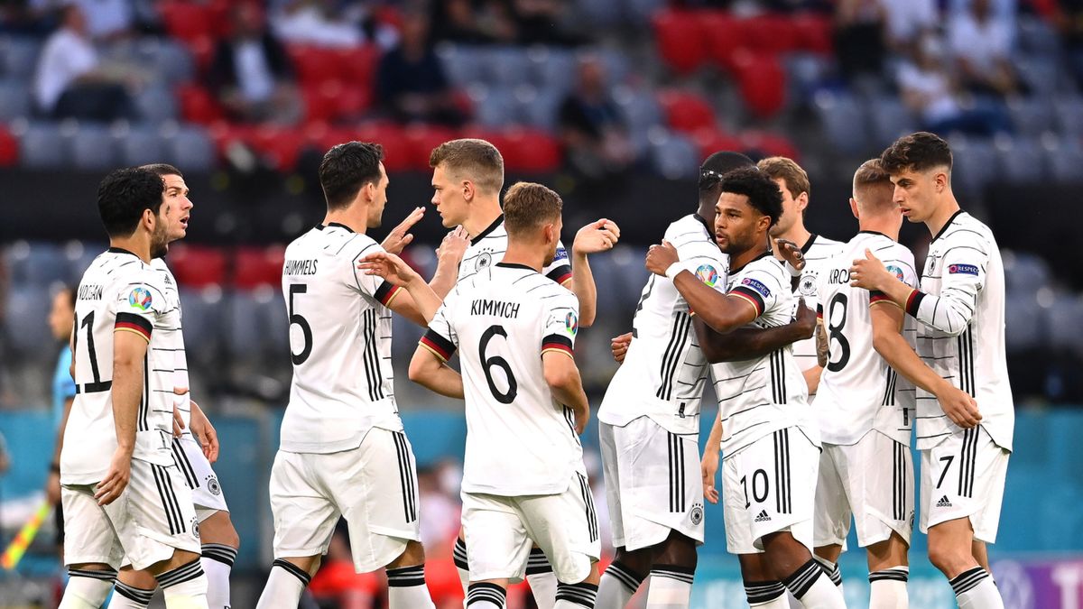 PAP/EPA / Lukas Barth-Tuttas / Na zdjęciu: piłkarze reprezentacji Niemiec