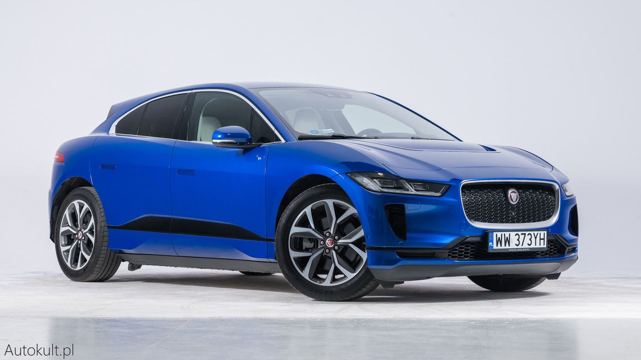 Jaguar I-Pace na sesji zdjęciowej do plebiscytu Samochód Roku Wirtualnej Polski