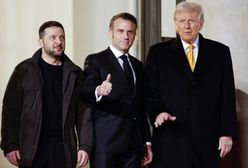 Trump i Zełenski u Macrona. Dwuznaczne sygnały po spotkaniu na szczycie