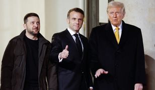 Trump i Zełenski u Macrona. Dwuznaczne sygnały po spotkaniu na szczycie