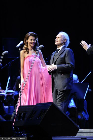 Edyta Górniak i Jose Carreras w 2012 roku