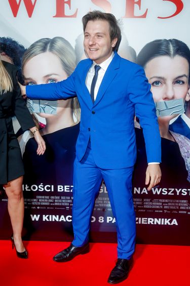 Jakub Gąsowski - premiera filmu "Wesele"