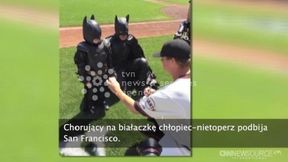 Baaat-kiiiid! Baaat-kiiiid! Chłopiec-nietoperz podbija stadion