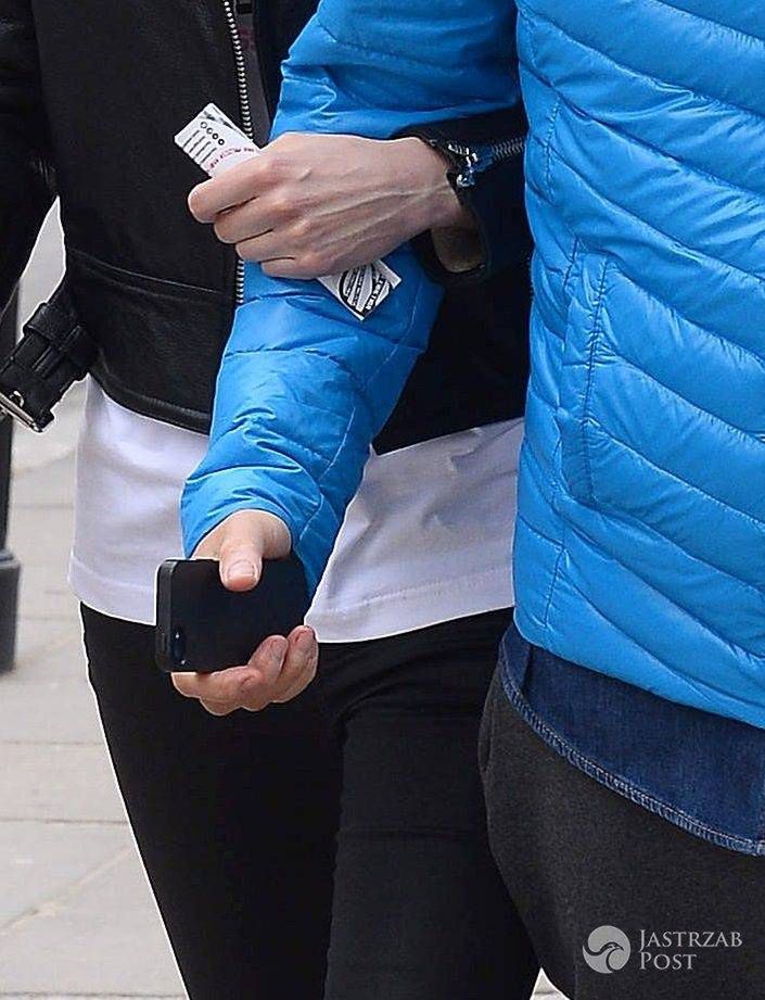 Kuba Wojewodzki i Renata Kaczoruk na proteście przeciwko zaostrzeniu ustawy antyaborcyjnej