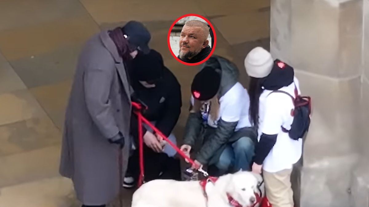 Fragment filmu na kanale "Buddy". Na małym zdjęciu "Juras"