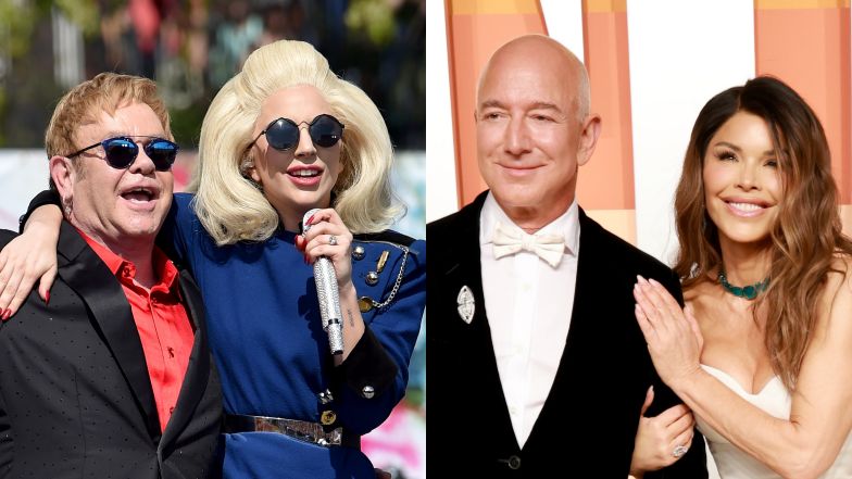 Lady Gaga i Elton John ZAŚPIEWAJĄ na ślubie Jeffa Bezosa i Lauren Sánchez? "Byli szczęśliwi, że mogą razem wystąpić"