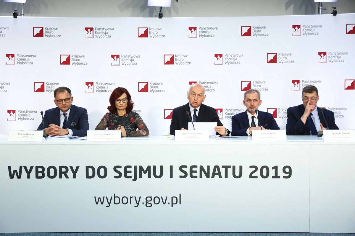 Oficjalne wyniki wyborów parlamentarnych 2019. PKW podało, ile mandatów dostanie w Sejmie PiS