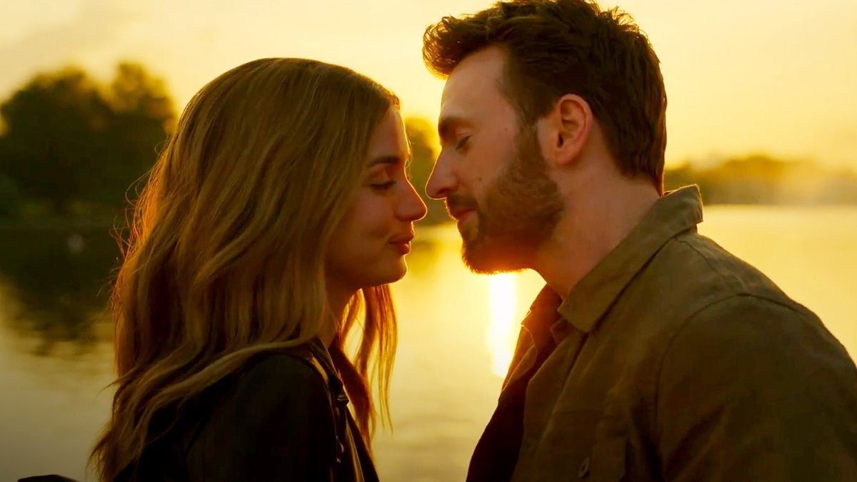 Ana de Armas i Chris Evans w filmie "Randka, bez odbioru"