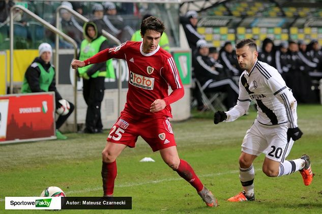 Piast musi radzić sobie z Lechem bez swoich gwiazd (na zdjęciu Kamil Vacek)