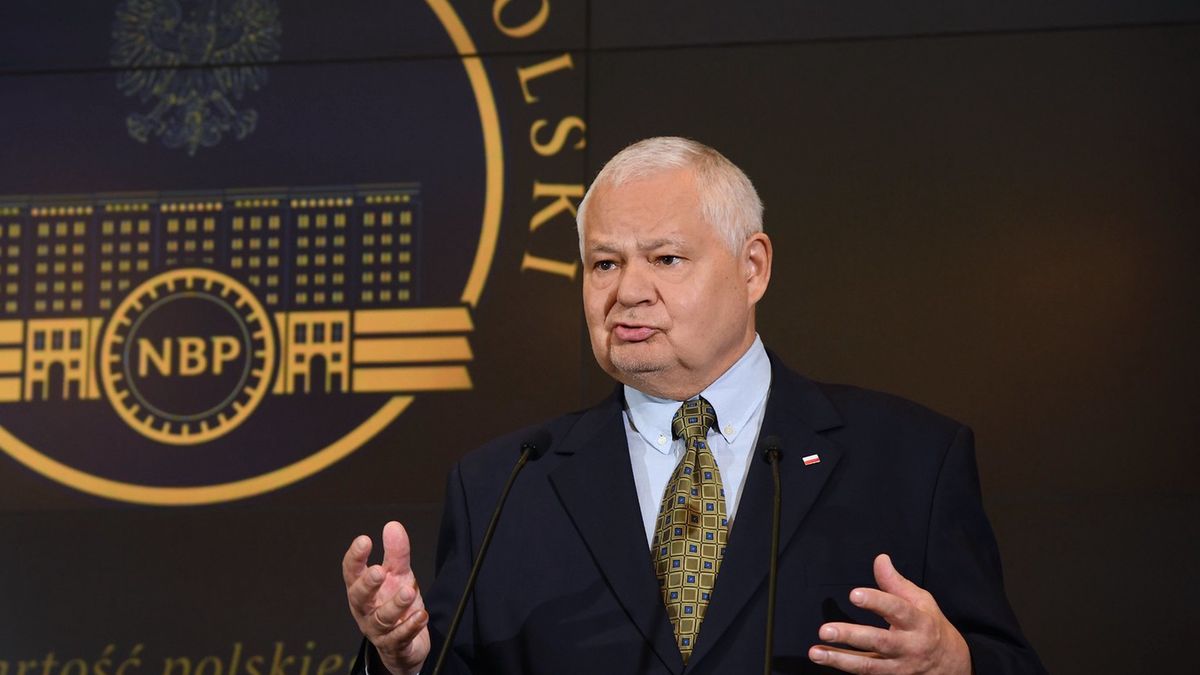Prezes NBP Adam Glapiński jest zadowolony z wartości polskiej waluty na koniec 2021 roku