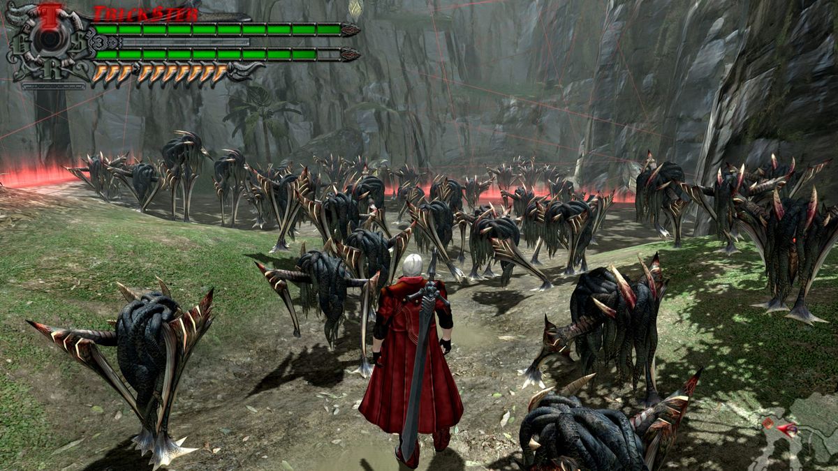 Devil May Cry 4 - jedna z gier dostępnych na kiermaszu