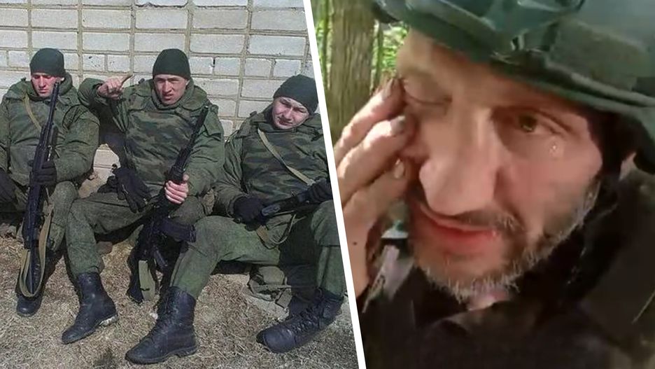 Po lewej: żołnierze 83. Brygady. Po prawej: żołnierz 83. Brygady który nagrał dramatyczny apel 