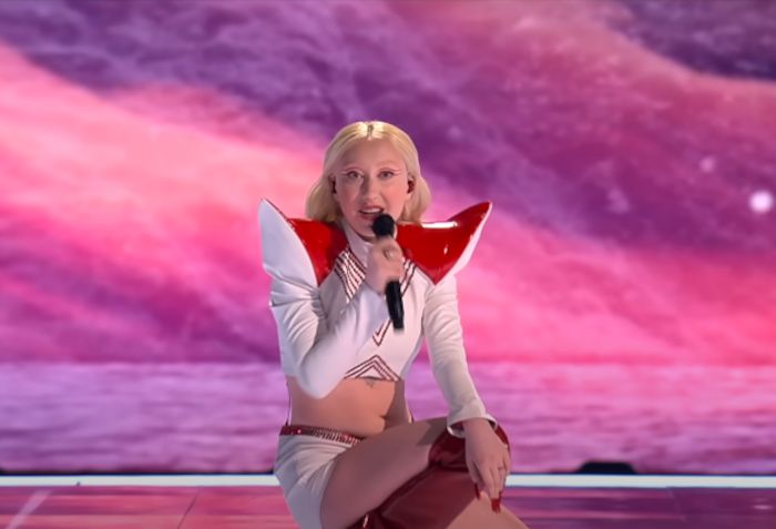 Luna podczas pierwszego półfinału Eurowizji