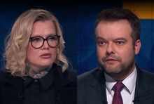 Karolina Opolska i Rafał Bochenek, fot. TVP Info