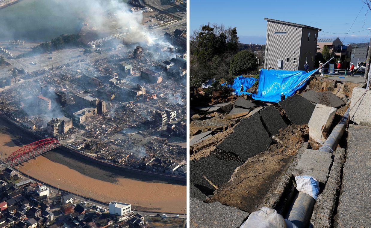 Earthquake in Japan. The tragic toll is rising.